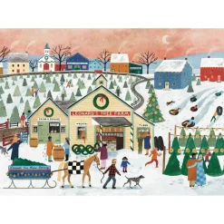 Puzzle 1000 pièces : La ferme de Leonard - Olleo