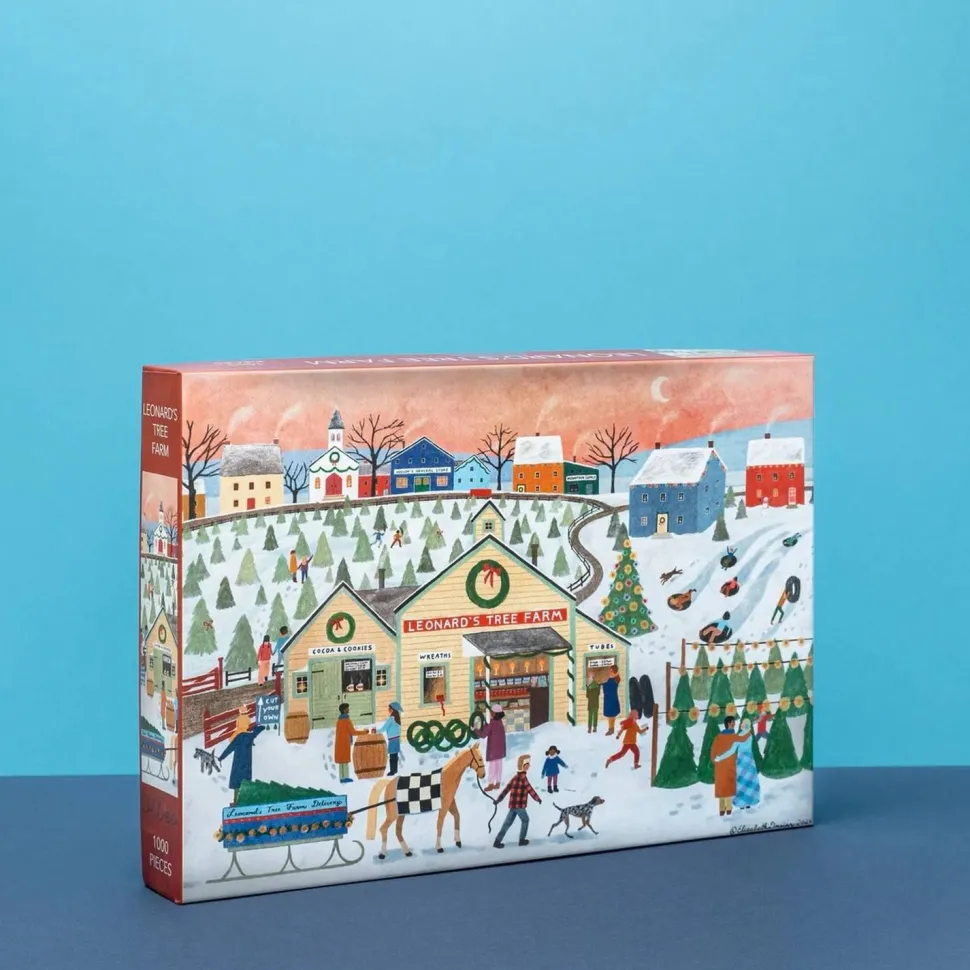 Puzzle 1000 pièces : La ferme de Leonard - Olleo