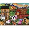 Puzzle 1000 pièces : La ferme joyeuse - JaCaRou
