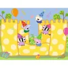 Puzzle 45 pièces : La fête de Peppa Pig - Nathan