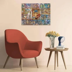 Puzzle 1500 pièces - La grande bibliothèque - Ravensburger