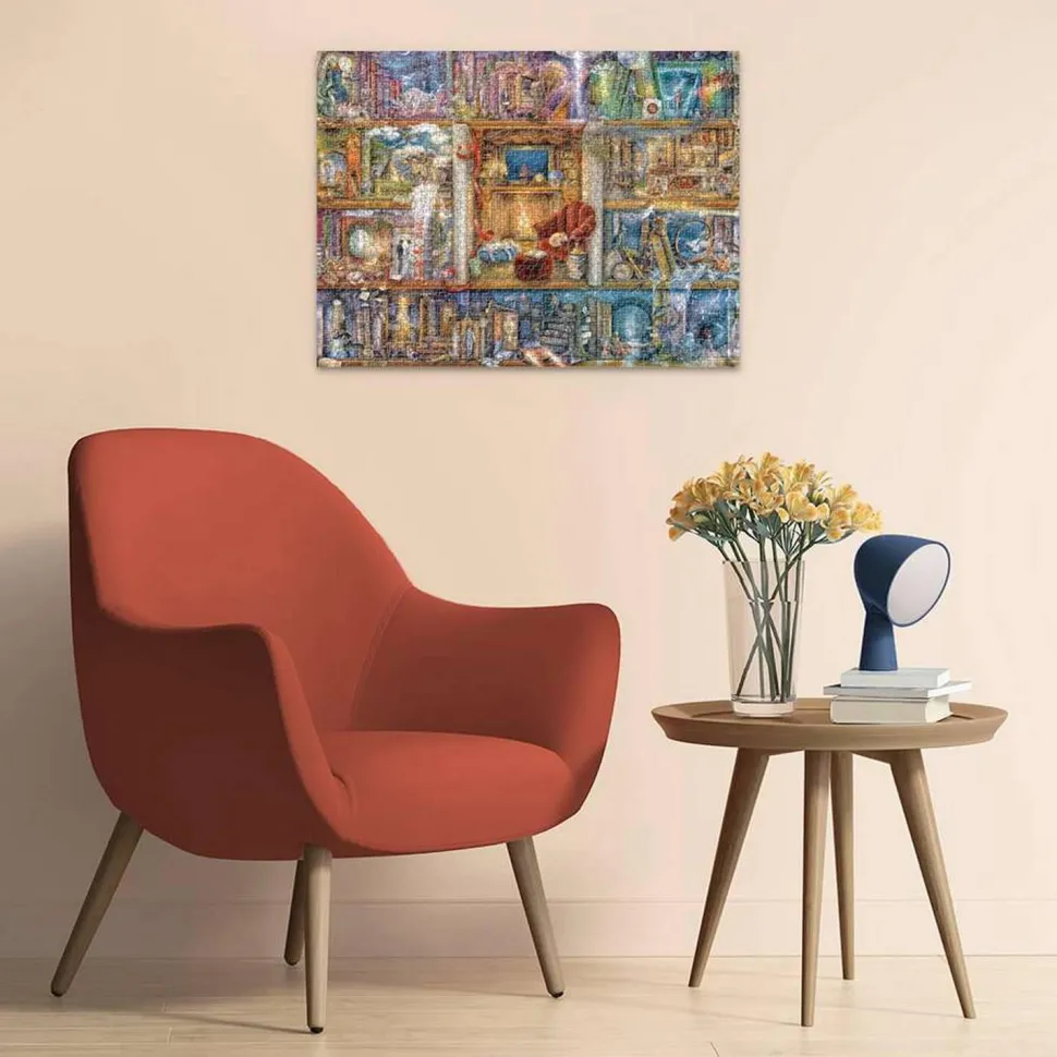 Puzzle 1500 pièces - La grande bibliothèque - Ravensburger