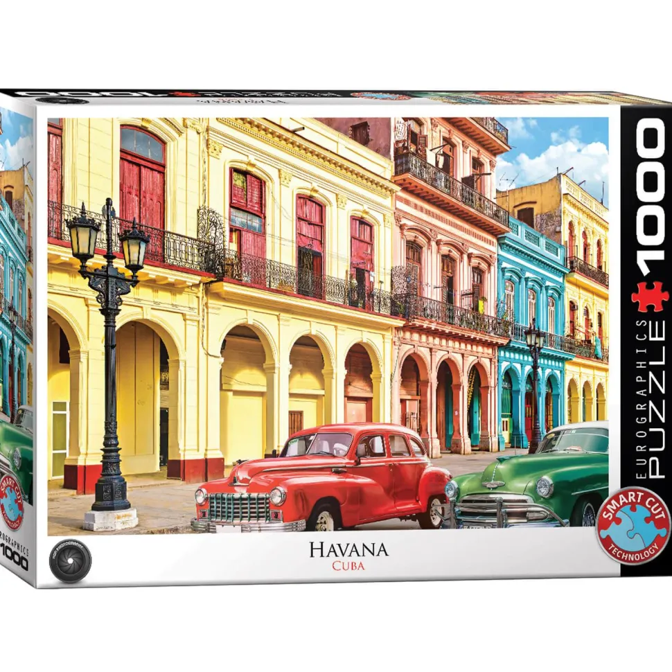 Puzzle 1000 pièces : La Havane, Cuba - Eurographics