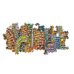 Puzzle 2000 pièces : La jungle, Mordillo - Clementoni