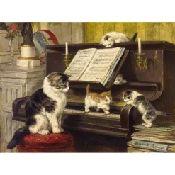 Puzzle 1000 Pièces : La Leçon de Piano - EnjoyPuzzle