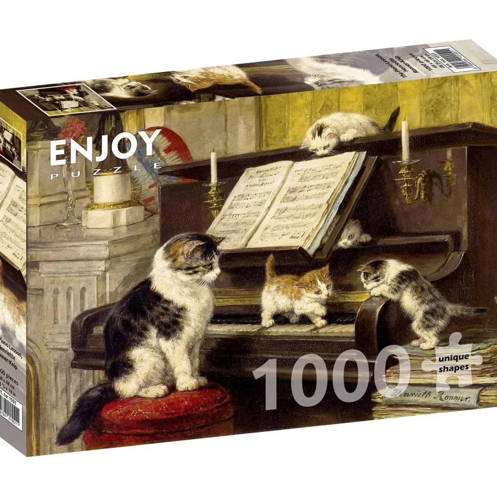 Puzzle 1000 Pièces : La Leçon de Piano - EnjoyPuzzle