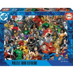 Puzzle 1000 pièces : LA LIGUE DES JUSTICIERS EXTRÊME - Educa