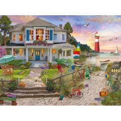 Puzzle 1000 pièces : La maison de plage - Schmidt