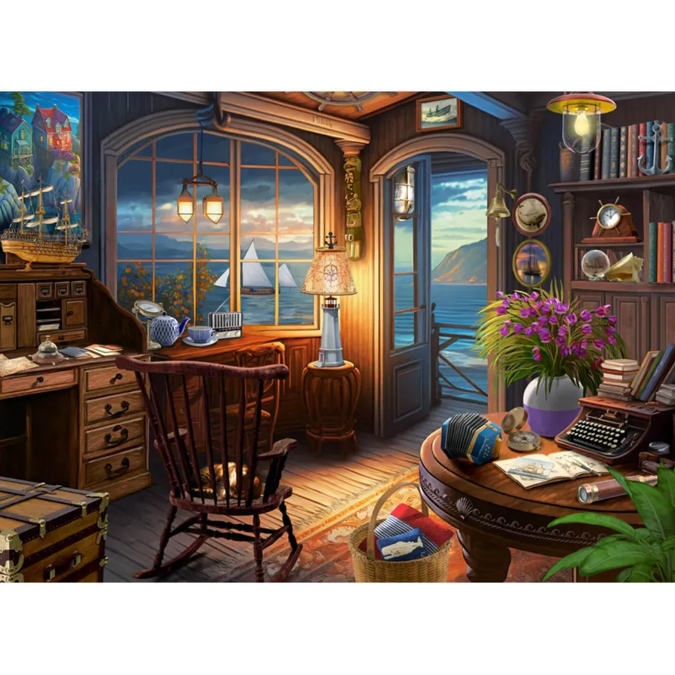 Puzzle 1000 pièces : La Maison du Marin - Castorland