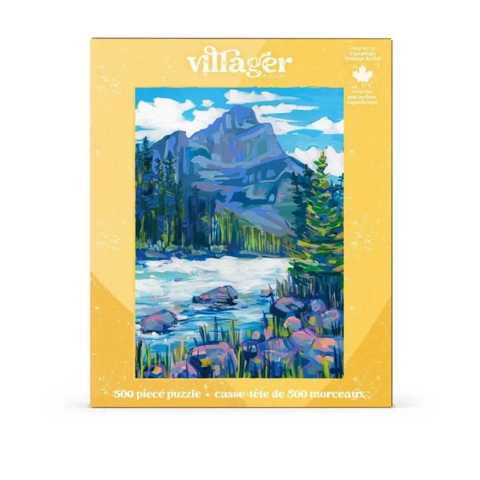 Puzzle 500 pièces : La Montagne du Cheval qui Coupait - Villager Puzzles