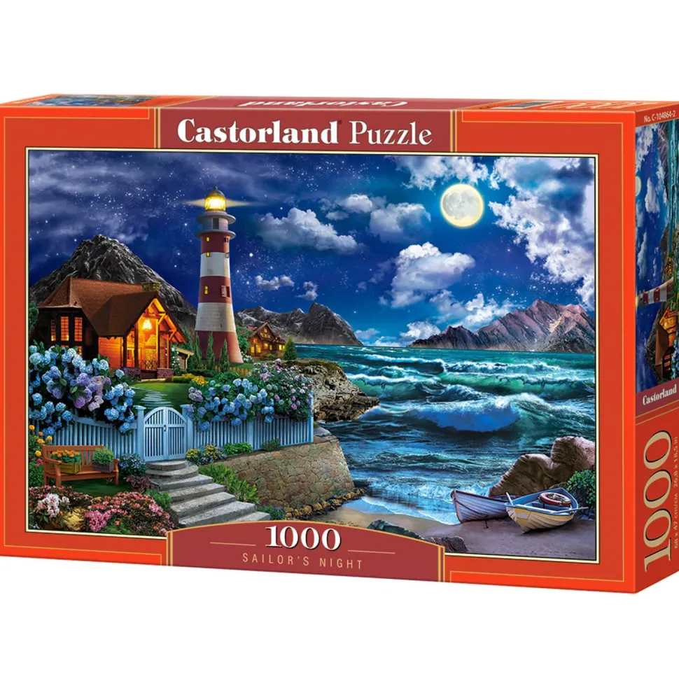 Puzzle 1000 pièces : La Nuit des Marins - Castorland