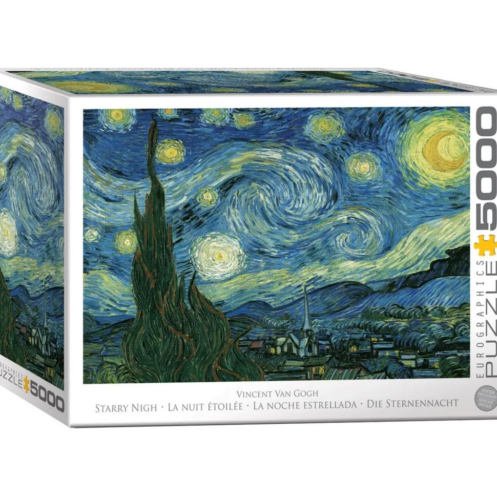Puzzle 5000 pièces : La nuit étoilée de Vincent - Eurographics
