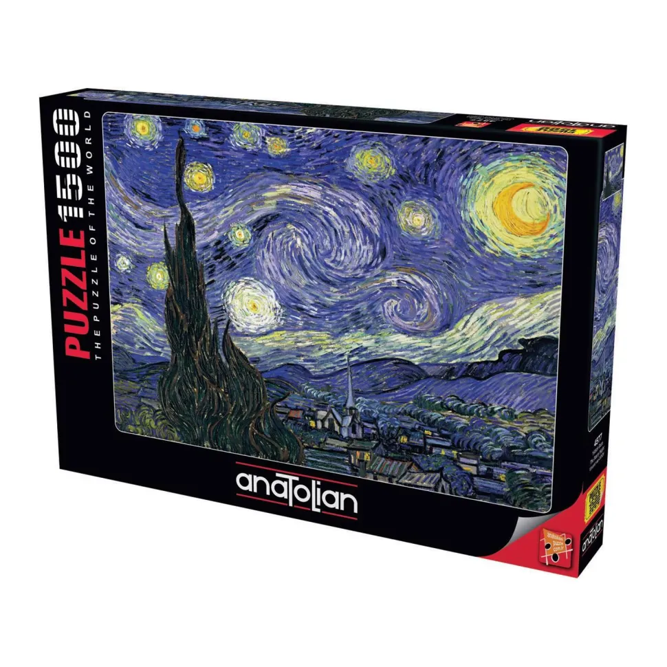 Puzzle 1500 pièces : La nuit étoilée - Anatolian
