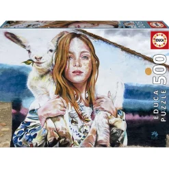 Puzzle 500 pièces : La Pastora, Lily Brick - Educa