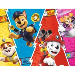 Puzzle 60 pièces : La Pat'Patrouille colorée - Nathan