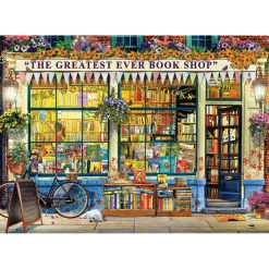 Puzzle 1000 pièces : La plus grande librairie au monde - Eurographics