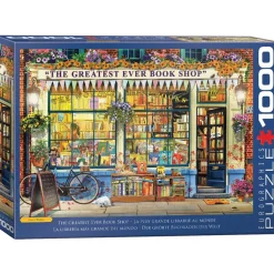 Puzzle 1000 pièces : La plus grande librairie au monde - Eurographics
