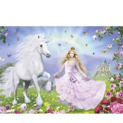 Puzzle 100 pièces - La princesse des licornes - Schmidt
