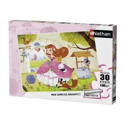 Puzzle 30 pièces : La princesse et ses amis - Nathan