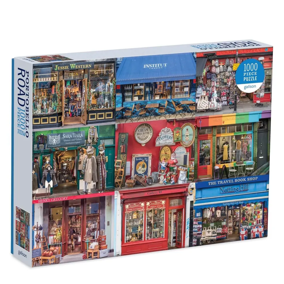 Puzzle 1000 pièces : La route de Portobello - Galison
