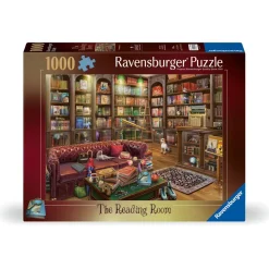 Puzzle 1000 pièces : La salle de lecture - Ravensburger