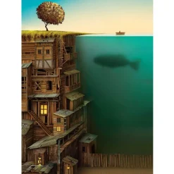 Puzzle 500 pièces : La vie sous la Terre - Ks Games