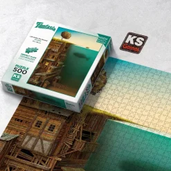 Puzzle 500 pièces : La vie sous la Terre - Ks Games