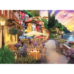 Puzzle 2000 pièces : Lac de Côme, David Maclean - Anatolian