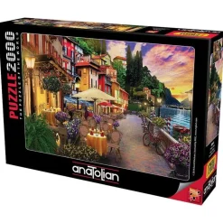 Puzzle 2000 pièces : Lac de Côme, David Maclean - Anatolian