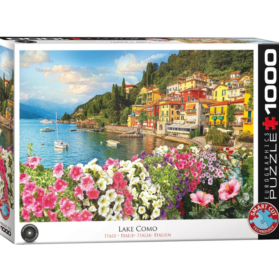 Puzzle 1000 pièces : Lac de Côme, Italie - Eurographics