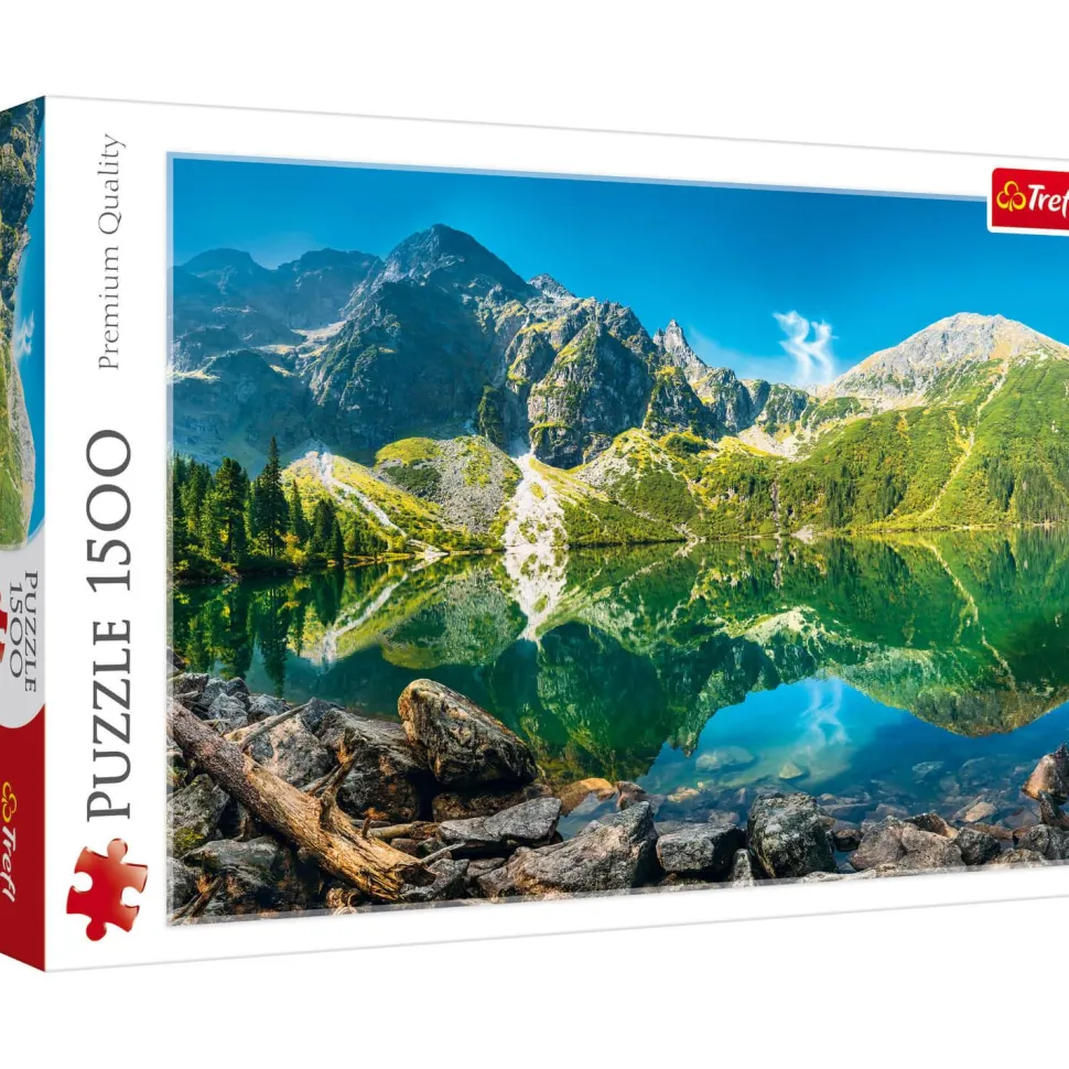Puzzle 1500 pièces : Lac Morskie Oko, Tatras, Pologne - Trefl