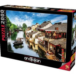 Puzzle 2000 pièces : L'Ancienne ville de Xitang - Anatolian