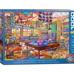 Puzzle 1000 pièces : L'Atelier Quilt - Eurographics