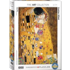 Puzzle 1000 pièces : Le baiser, Gustav Klimt - Eurographics