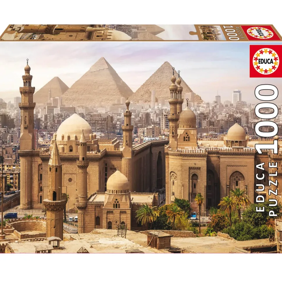 Puzzle 1000 pièces : Le Caire, Égypte - Educa