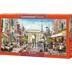 Puzzle 4000 pièces : Le charme de Paris - Castorland