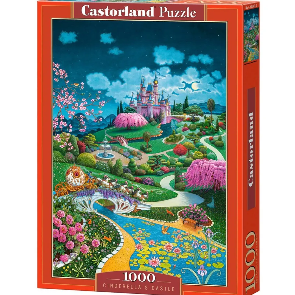 Puzzle 1000 pièces : Le Château de Cendrillon - Castorland