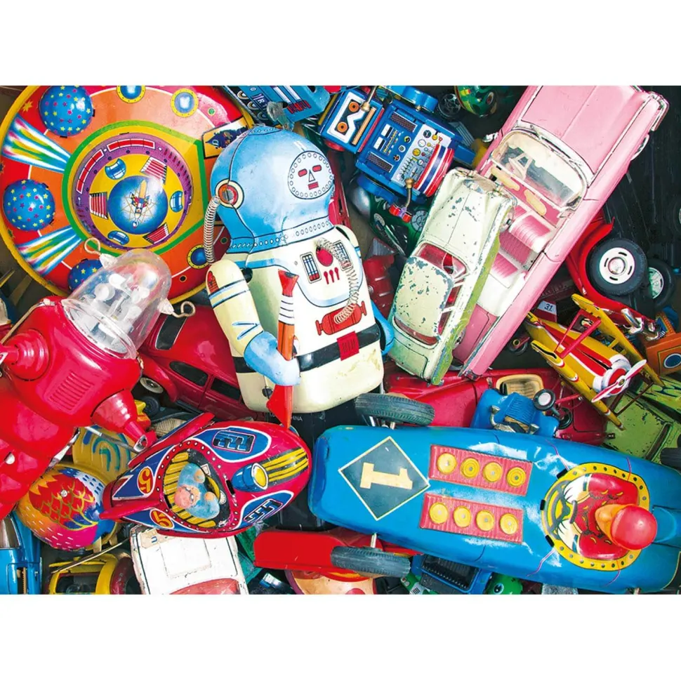 Puzzle 1500 pièces : Le coffre à jouets - Nathan