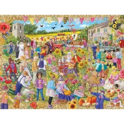 Puzzle 1000 pièces : Le Festival des épouvantails - Gibsons
