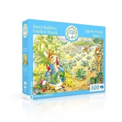 Puzzle 500 pièces : Le goûter de Pierre Lapin - New York Puzzle Company