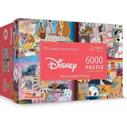 Puzzle 6000 pièces : Le grand livre de Disney - Trefl