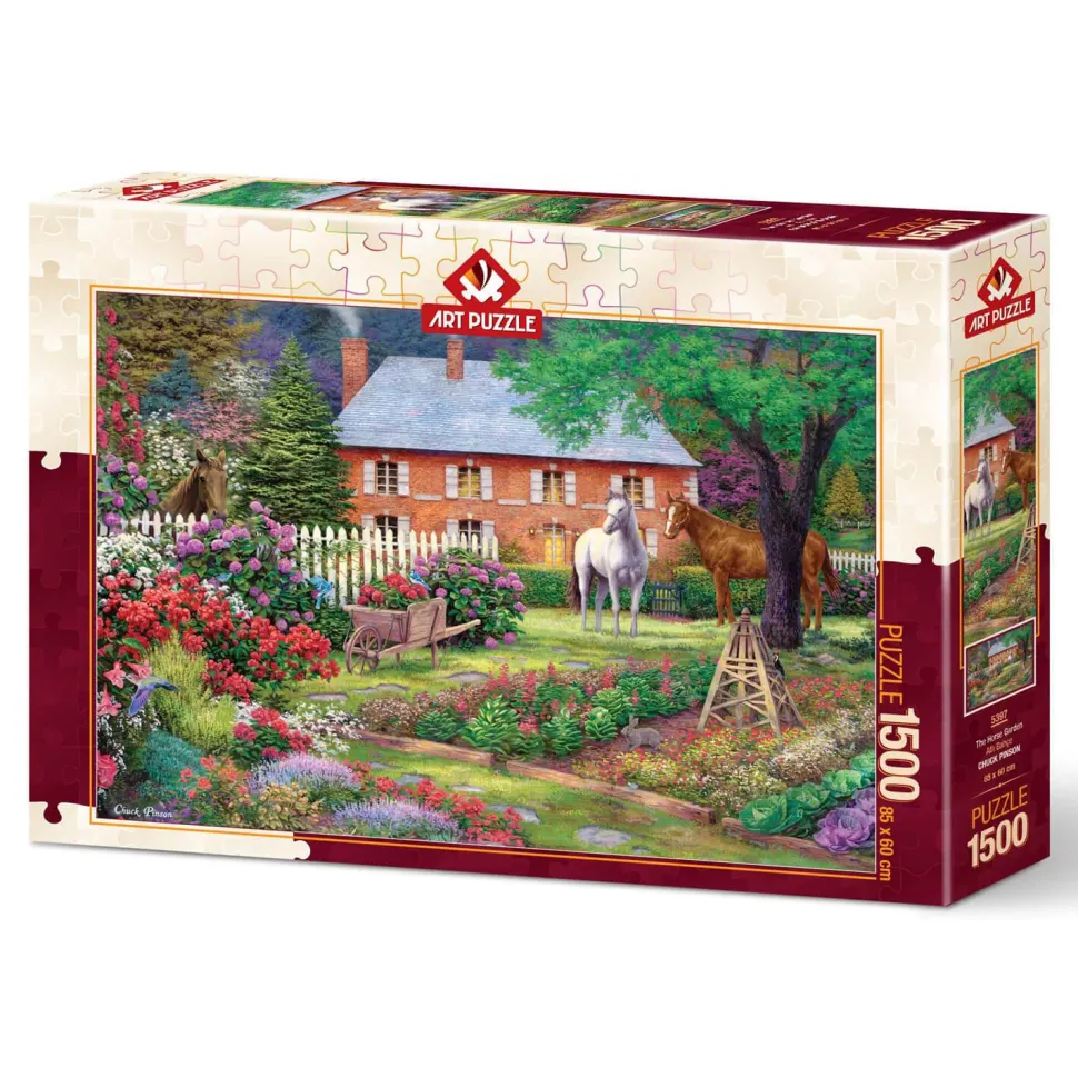 Puzzle 1500 pièces : Le Jardin du Cheval - Art Puzzle