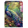 Puzzle 1000 pièces : LE JARDIN DU PAON - Educa