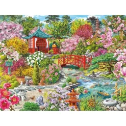 Puzzle 1000 pièces : Le Jardin japonais - Gibsons