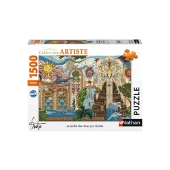 Puzzle 1500 pièces : Le jardin des rêves - Nathan