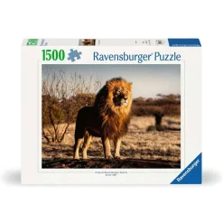 Puzzle 1500 pièces - Le lion, le roi des animaux - Ravensburger