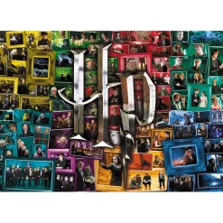 Puzzle 1500 pièces : Le monde de Harry Potter à travers les films - Trefl
