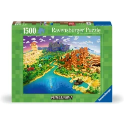 Puzzle 1500 pièces : Le monde de Minecraft - Ravensburger