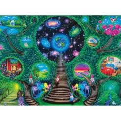 Puzzle 1000 pièces : Le Monde des Gnomes - Édition Spéciale Becca Lennon Ray - Magnolia