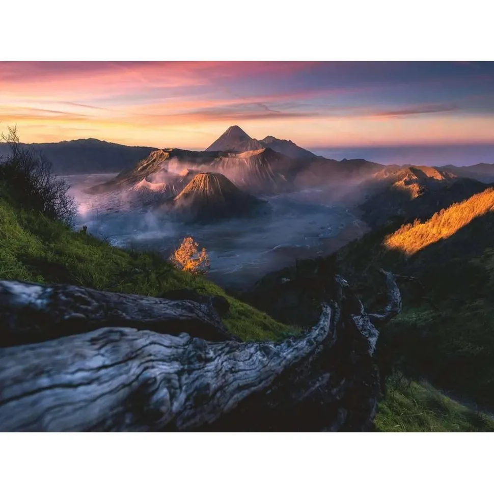 Puzzle 1000 pièces : Le Mont Bromo - Ravensburger